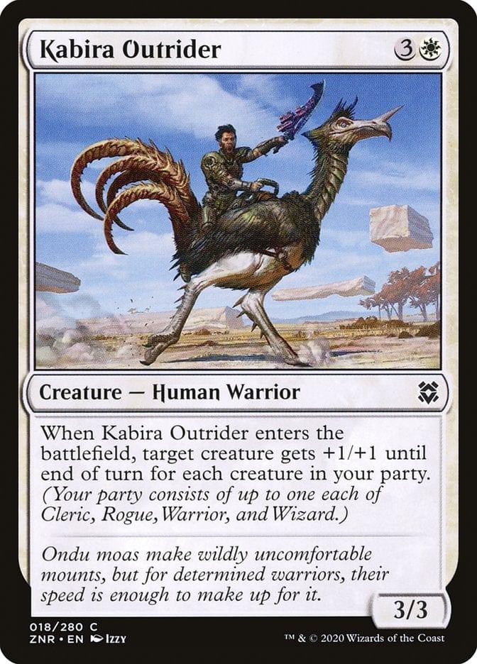 Magic: The Gathering MTG Single Kabira Outrider [Zendikar Rising]