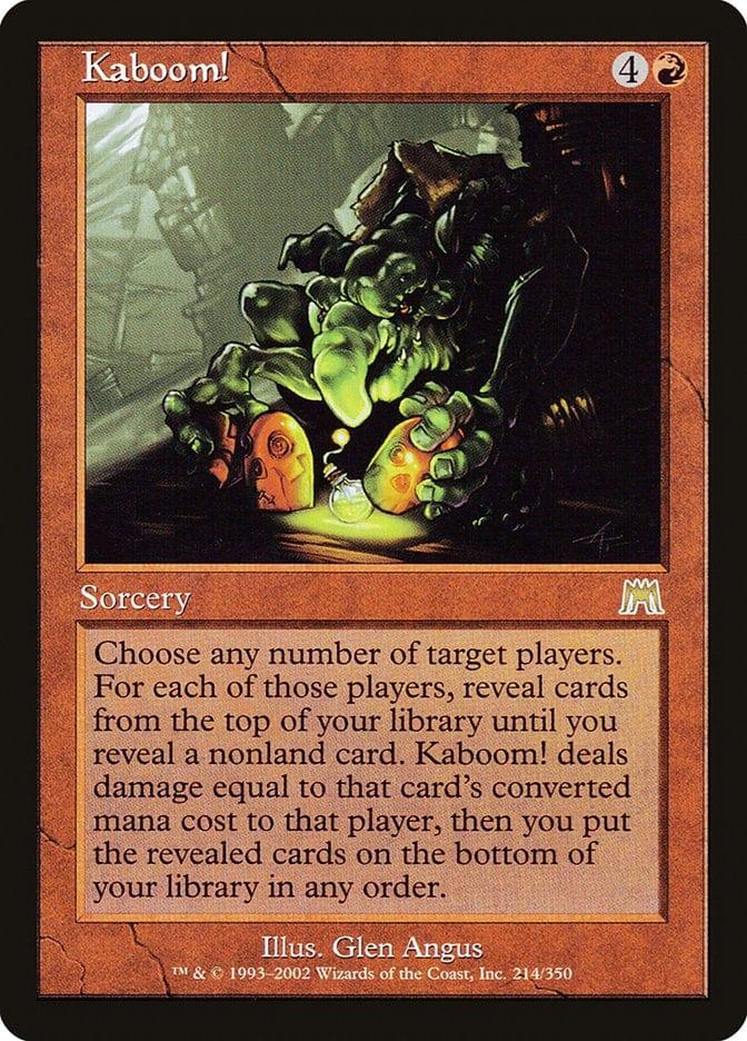 Magic: The Gathering MTG Single Kaboom! [Onslaught]
