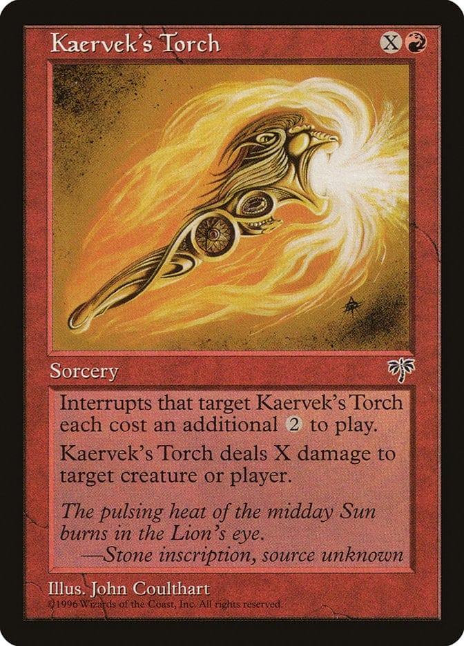 Magic: The Gathering MTG Single Kaervek's Torch [Mirage]