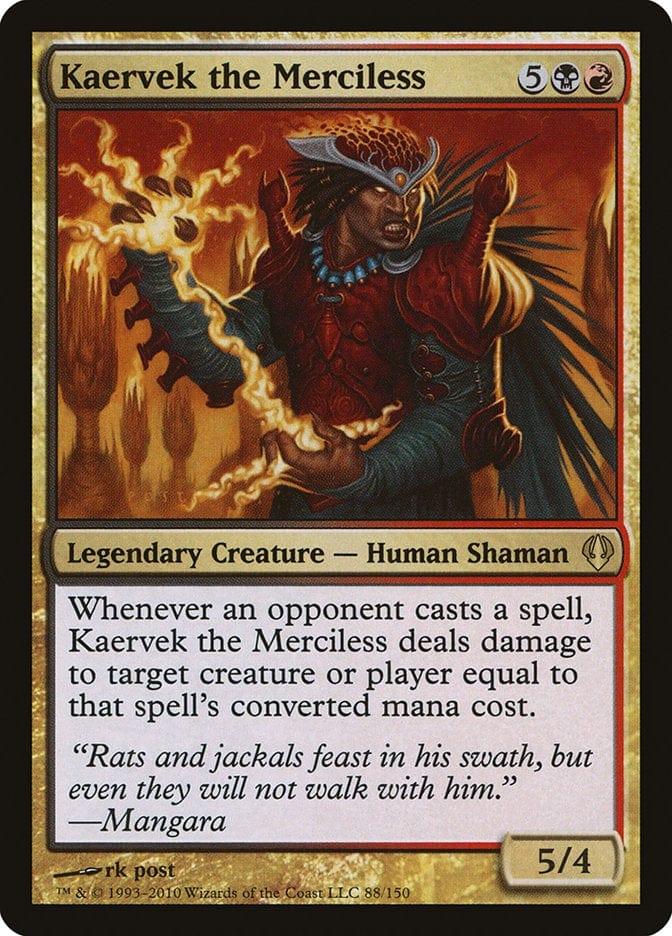 Magic: The Gathering MTG Single Kaervek the Merciless [Archenemy]