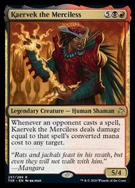 Magic: The Gathering MTG Single Kaervek the Merciless [Time Spiral Remastered]