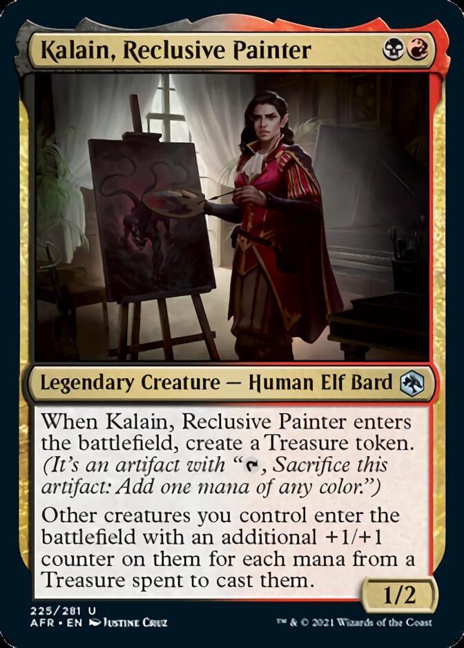 Magic: The Gathering MTG Single Kalain, Reclusive Painter [Dungeons & Dragons: Adventures in the Forgotten Realms]