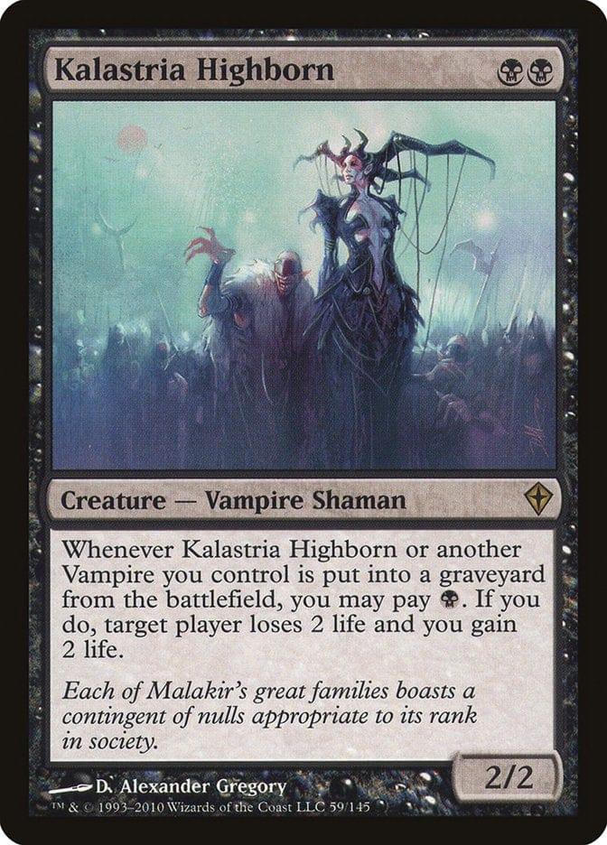 Magic: The Gathering MTG Single Kalastria Highborn [Worldwake]