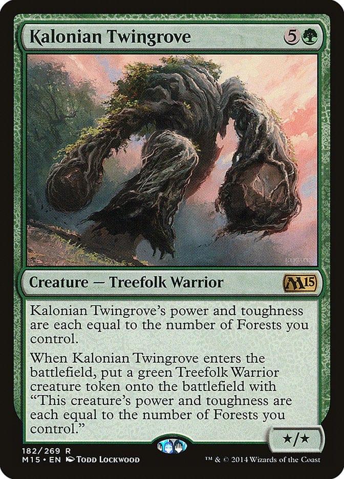 Magic: The Gathering MTG Single Kalonian Twingrove [Magic 2015]