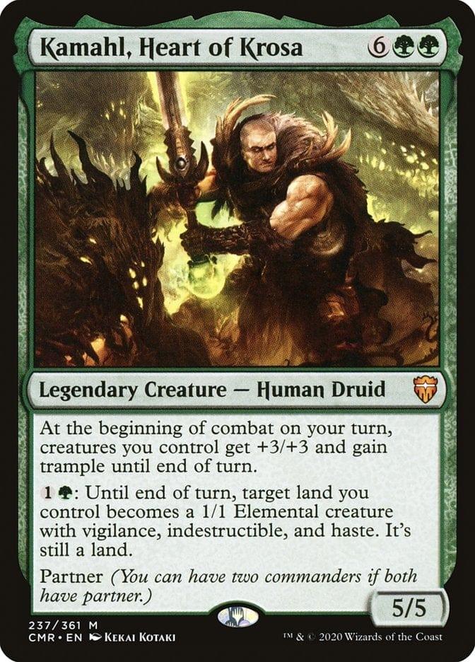Magic: The Gathering MTG Single Kamahl, Heart of Krosa [Commander Legends]