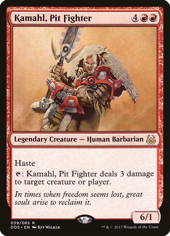 Magic: The Gathering MTG Single Kamahl, Pit Fighter [Duel Decks: Mind vs. Might]