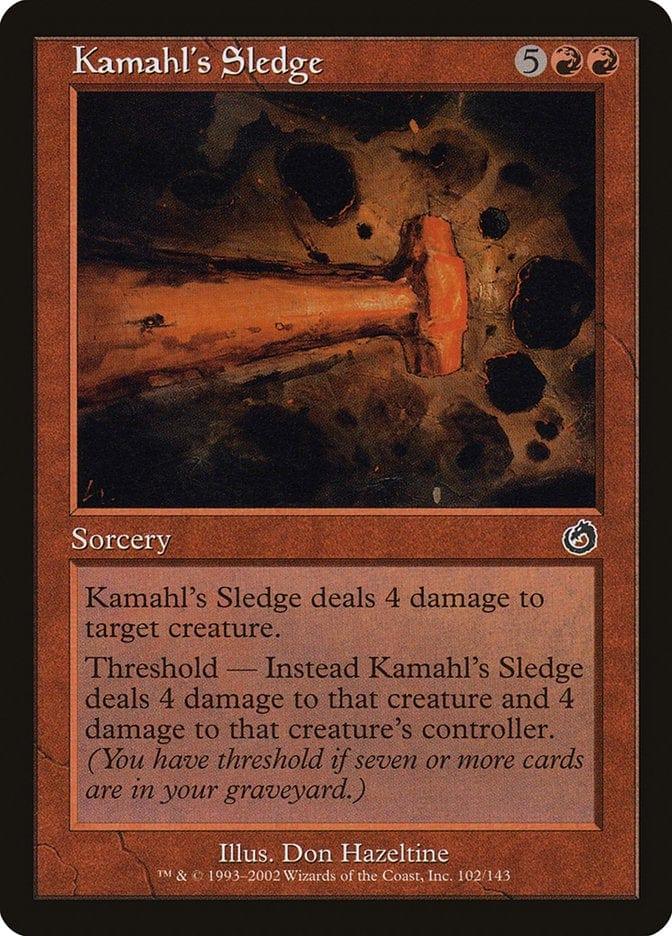 Magic: The Gathering MTG Single Kamahl's Sledge [Torment]