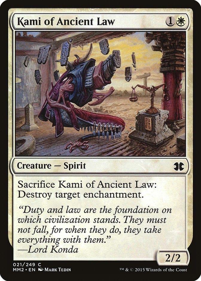 Magic: The Gathering MTG Single Kami of Ancient Law [Modern Masters 2015]