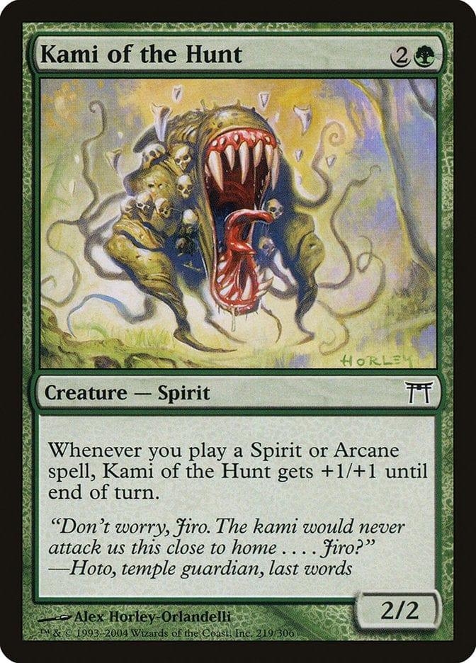 Magic: The Gathering MTG Single Kami of the Hunt [Champions of Kamigawa]