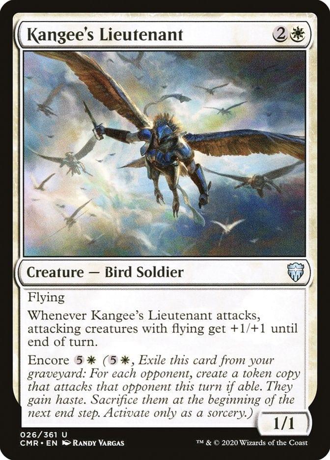 Magic: The Gathering MTG Single Kangee's Lieutenant [Commander Legends]