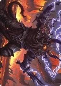 Magic: The Gathering MTG Single Kardur, Doomscourge Art Card [Kaldheim: Art Series]