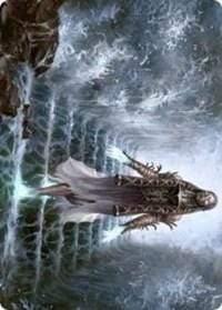Magic: The Gathering MTG Single Karfell Harbinger Art Card [Kaldheim: Art Series]