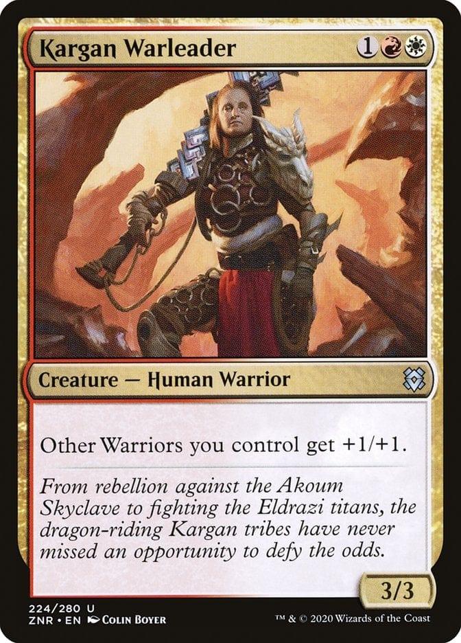 Magic: The Gathering MTG Single Kargan Warleader [Zendikar Rising]