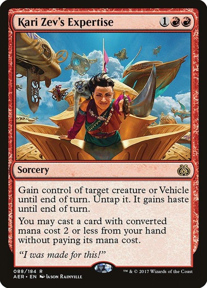Magic: The Gathering MTG Single Kari Zev's Expertise [Aether Revolt]