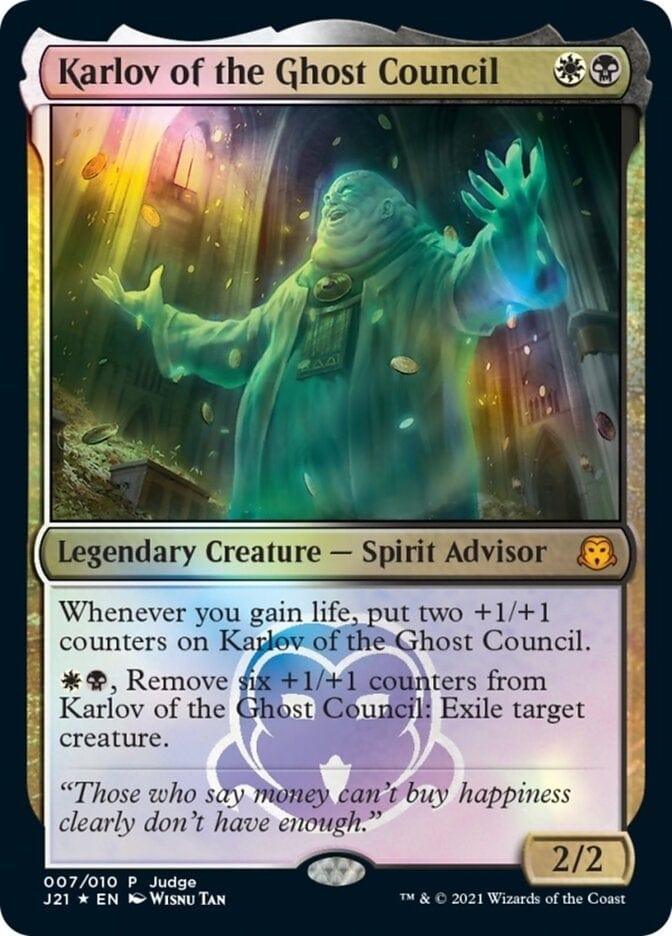 Magic: The Gathering MTG Single Karlov of the Ghost Council [Judge Gift Cards 2021]