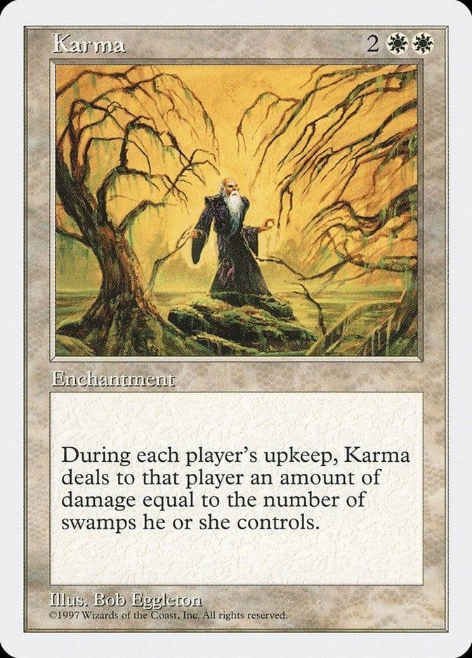 Magic: The Gathering MTG Single Karma [Fifth Edition]