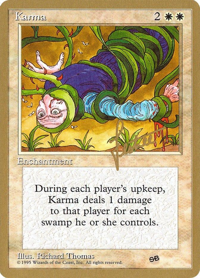 Magic: The Gathering MTG Single Karma [Pro Tour Collector Set]