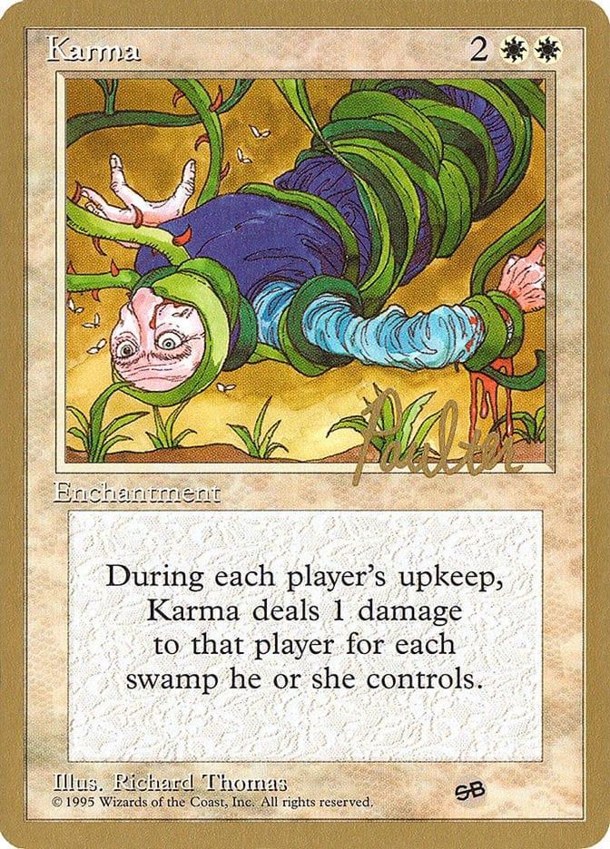 Magic: The Gathering MTG Single Karma [Pro Tour Collector Set]