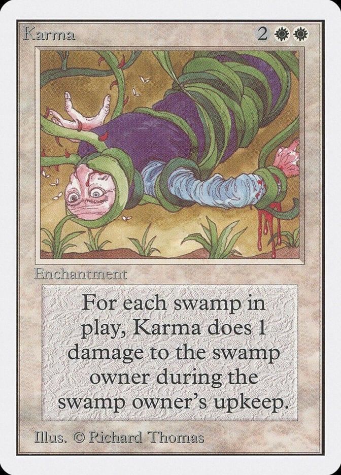 Magic: The Gathering MTG Single Karma [Unlimited Edition]