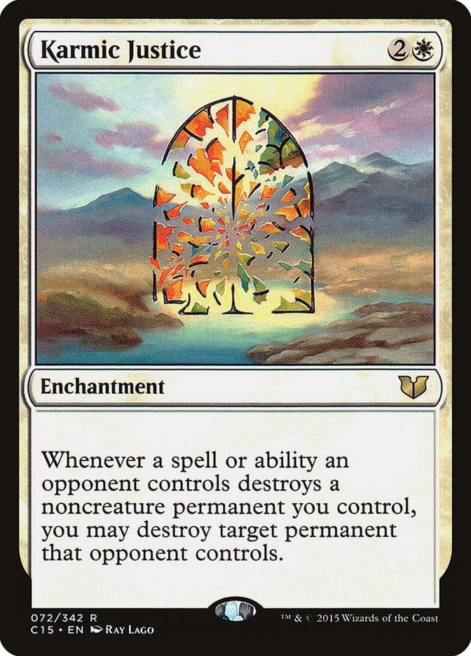 Magic: The Gathering MTG Single Karmic Justice [Commander 2015]