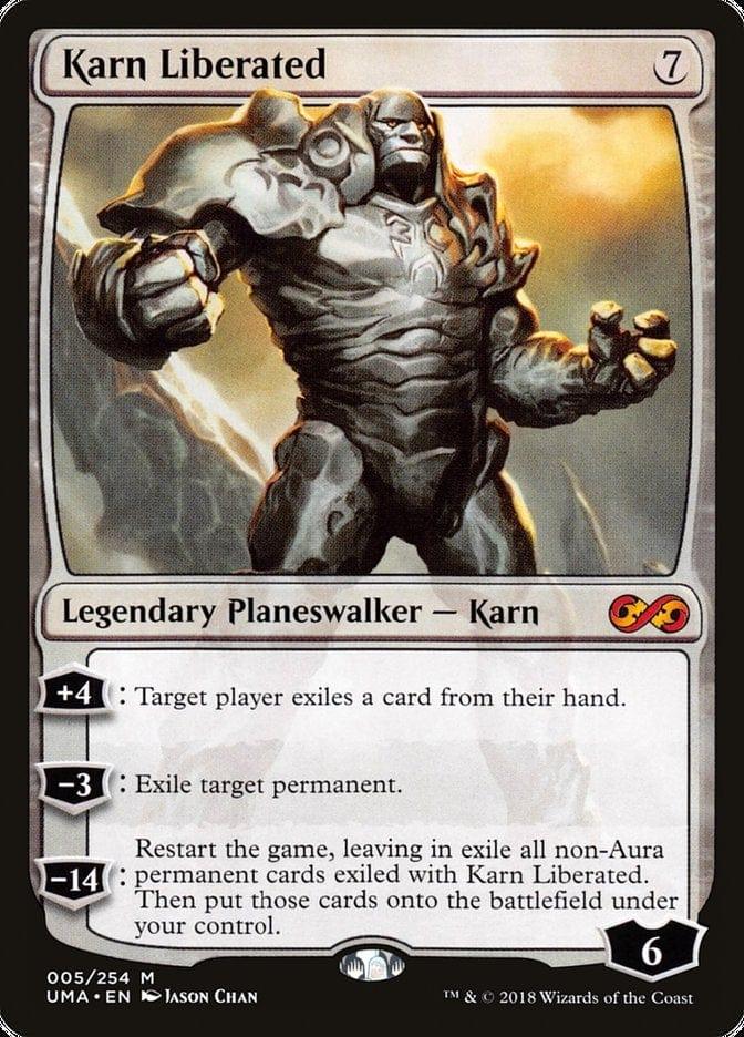 Magic: The Gathering MTG Single Karn Liberated [Ultimate Masters]
