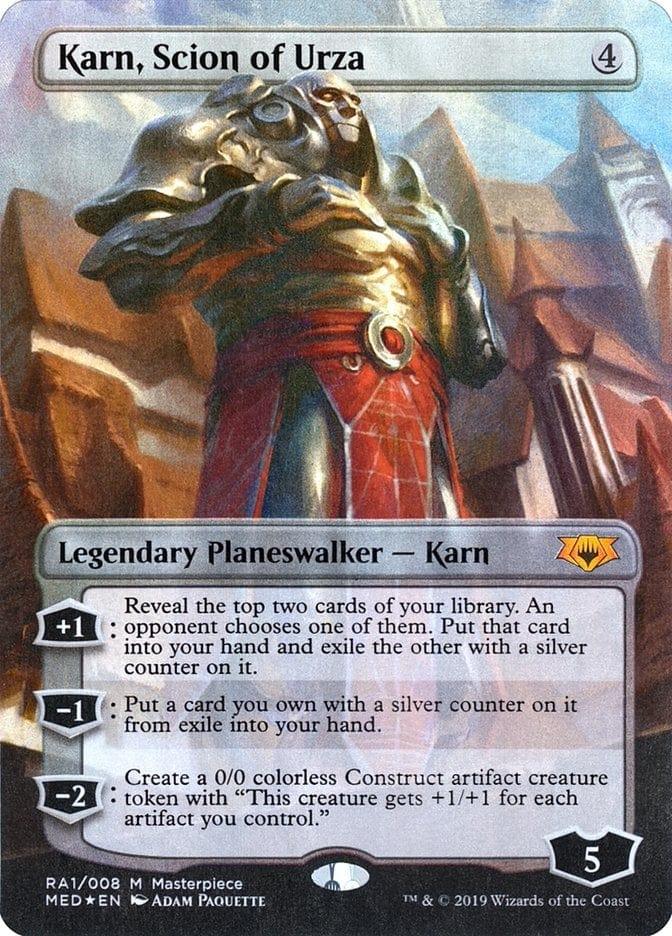 Magic: The Gathering MTG Single Karn, Scion of Urza [Mythic Edition]