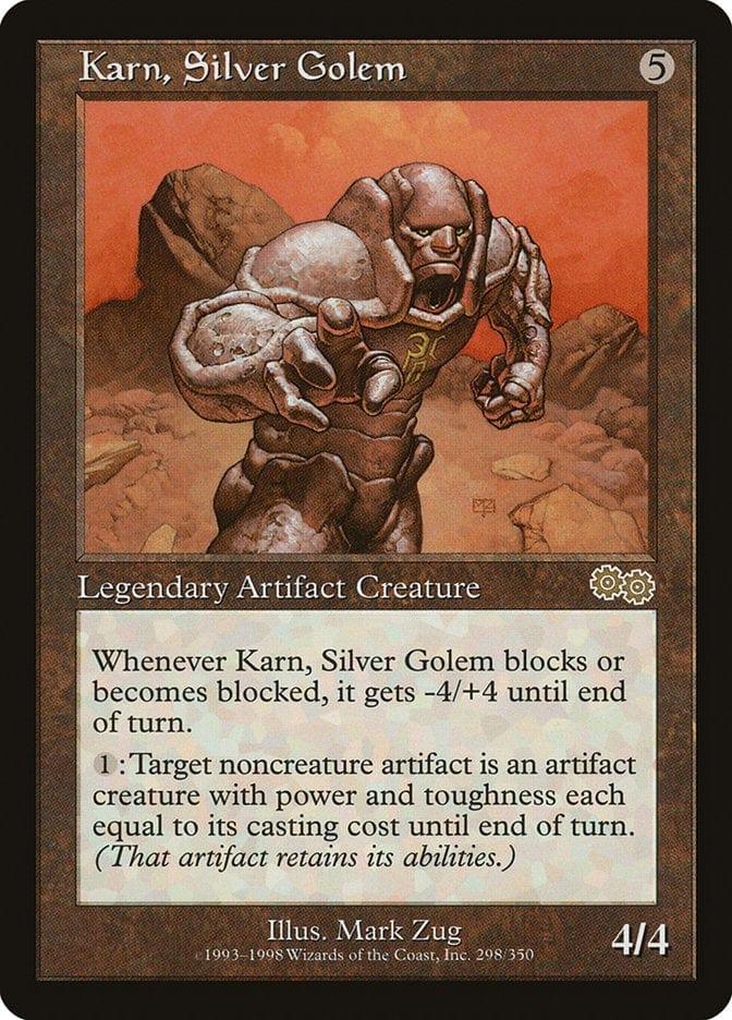 Magic: The Gathering MTG Single Karn, Silver Golem [Urza's Saga]