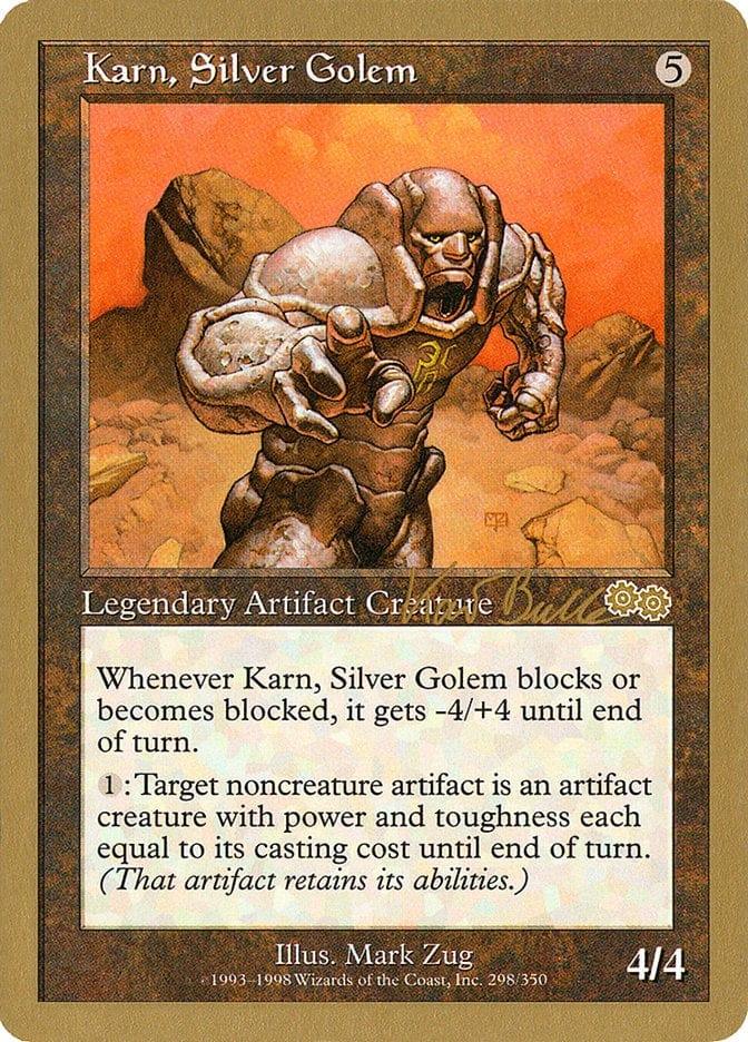 Magic: The Gathering MTG Single Karn, Silver Golem [World Championship Decks 1999]