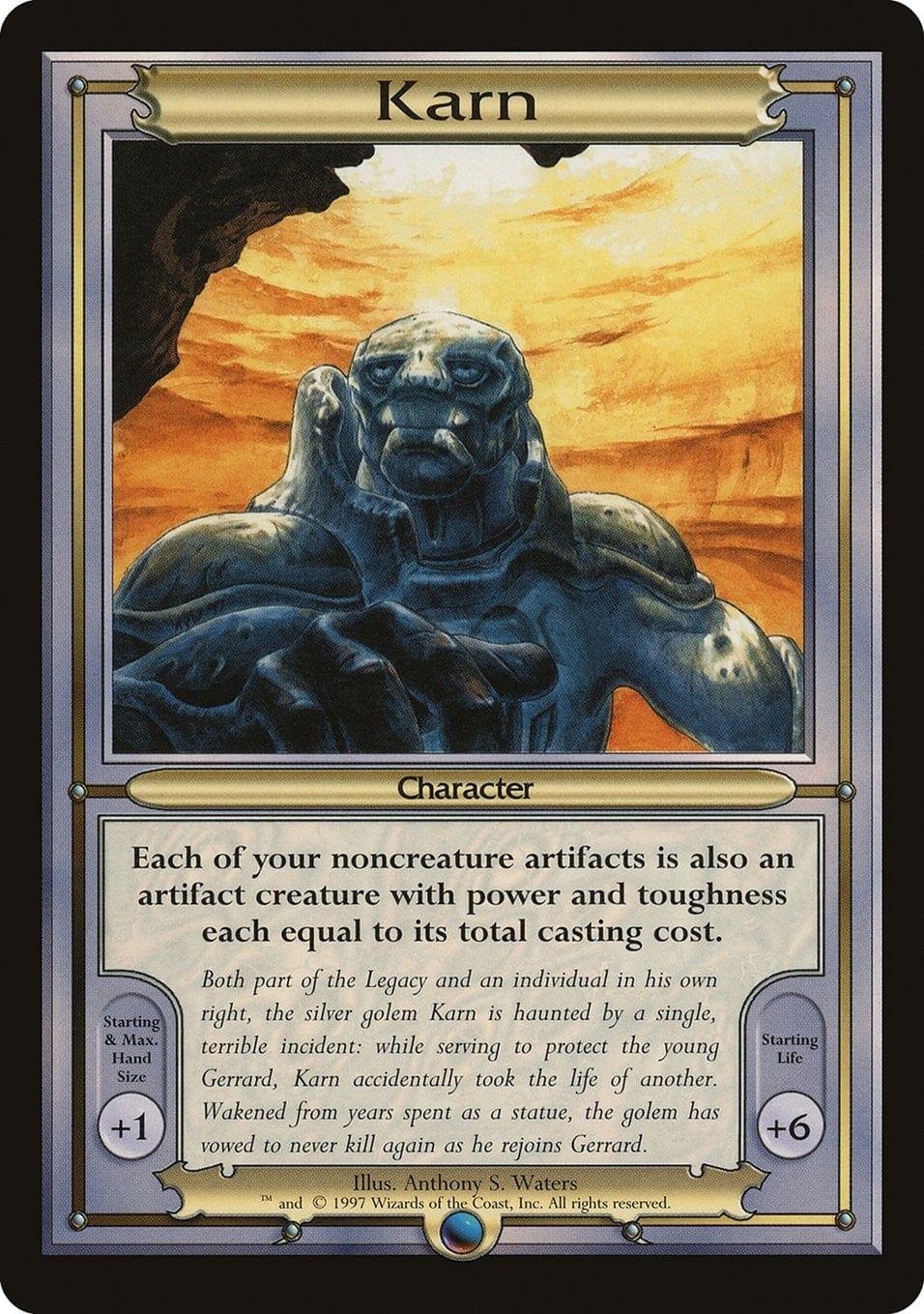 Magic: The Gathering MTG Single Karn [Vanguard Series]