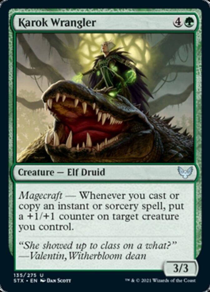 Magic: The Gathering MTG Single Karok Wrangler [Strixhaven: School of Mages]