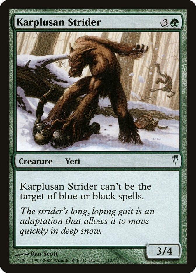 Magic: The Gathering MTG Single Karplusan Strider [Coldsnap]
