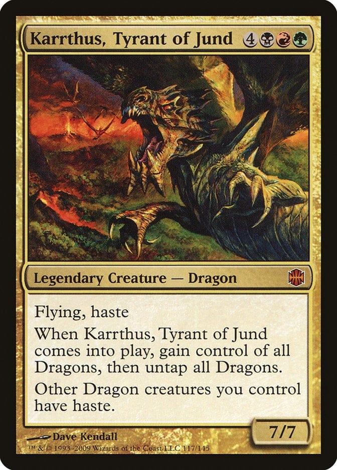 Magic: The Gathering MTG Single Karrthus, Tyrant of Jund [Alara Reborn]