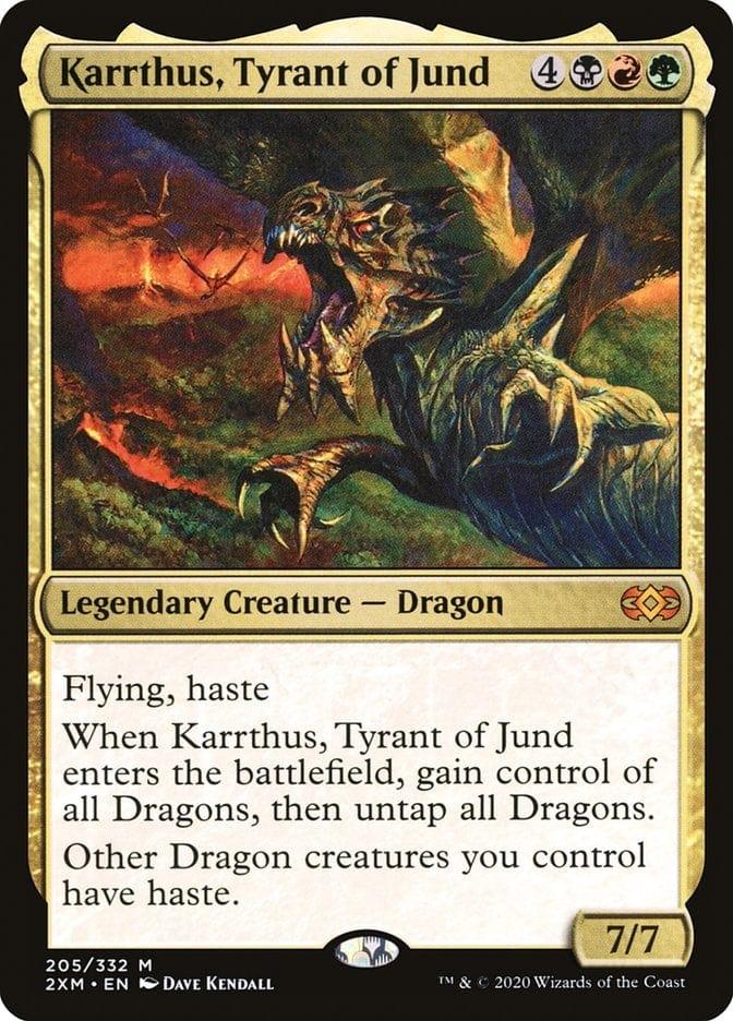 Magic: The Gathering MTG Single Karrthus, Tyrant of Jund [Double Masters]