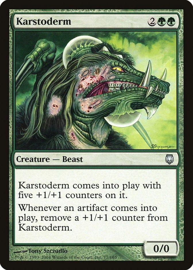 Magic: The Gathering MTG Single Karstoderm [Darksteel]