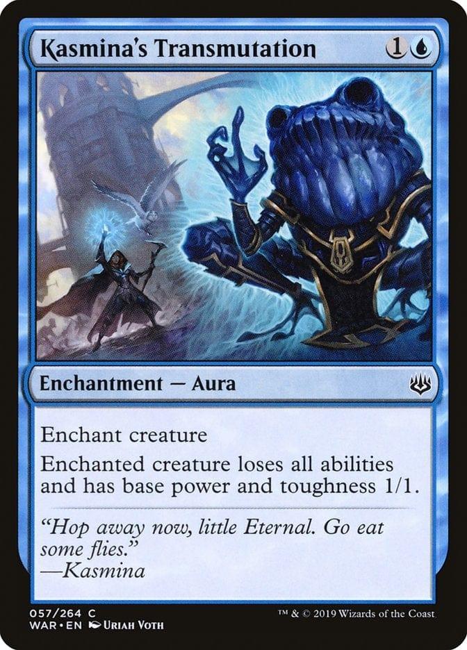 Magic: The Gathering MTG Single Kasmina's Transmutation [War of the Spark]