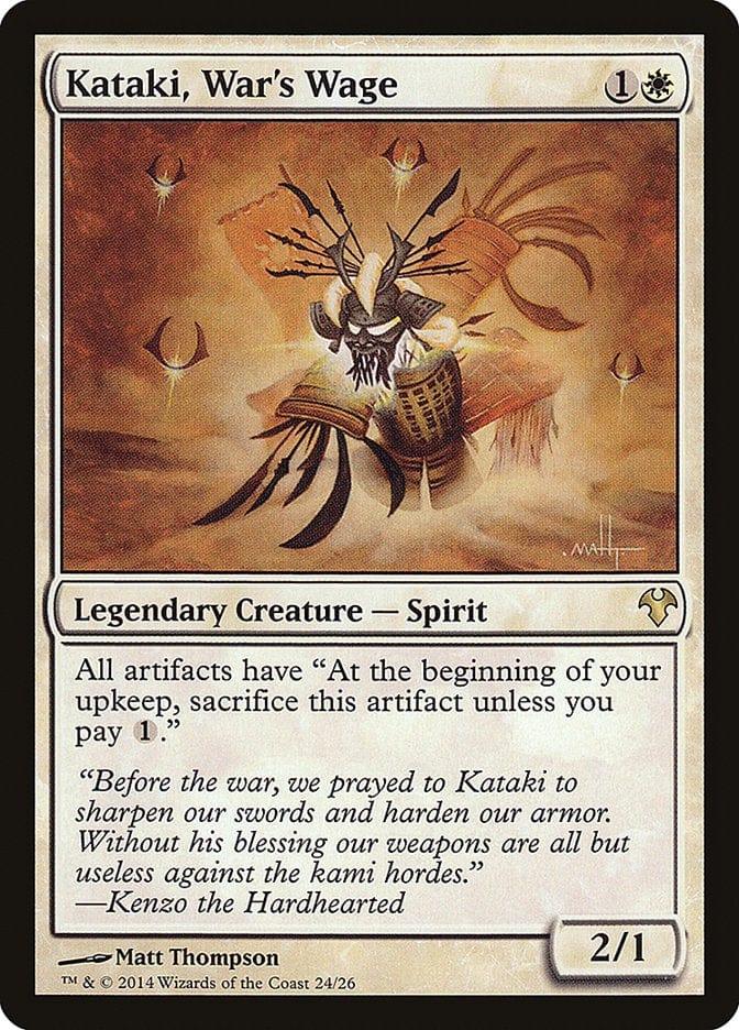 Magic: The Gathering MTG Single Kataki, War's Wage [Modern Event Deck 2014]