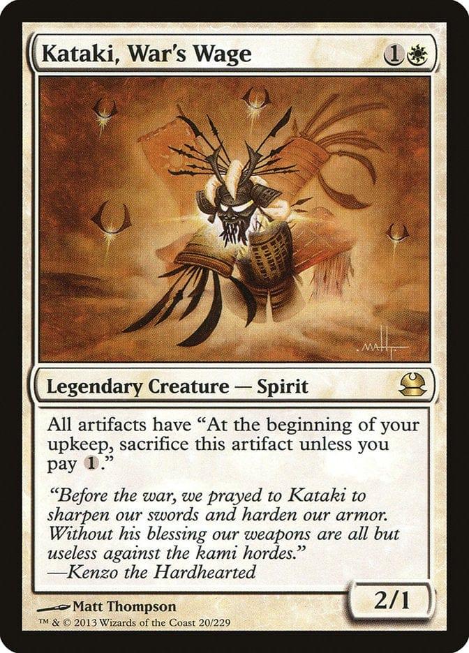 Magic: The Gathering MTG Single Kataki, War's Wage [Modern Masters]
