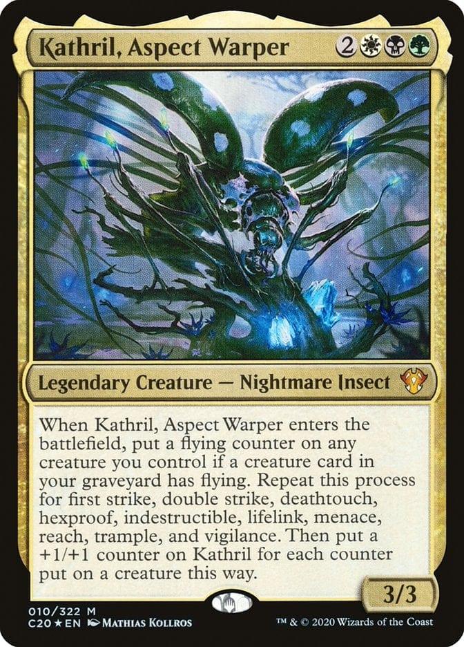 Magic: The Gathering MTG Single Kathril, Aspect Warper [Commander 2020]