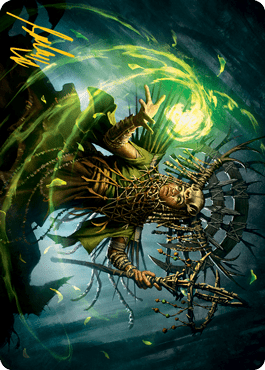 Magic: The Gathering MTG Single Katilda, Dawnhart Prime Art Card (Gold-Stamped Signature) [Innistrad: Midnight Hunt Art Series]