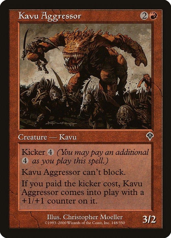 Magic: The Gathering MTG Single Kavu Aggressor [Invasion]