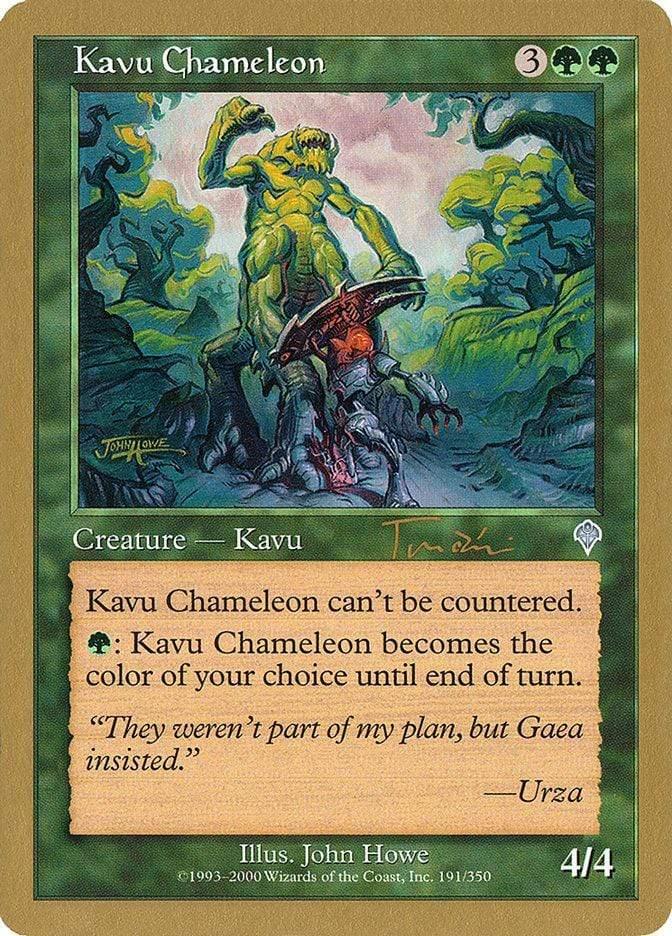 Magic: The Gathering MTG Single Kavu Chameleon [World Championship Decks 2001]