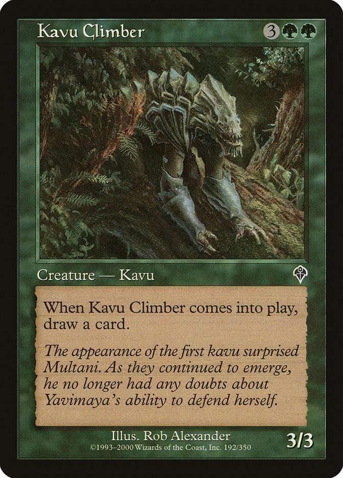Magic: The Gathering MTG Single Kavu Climber [Invasion]