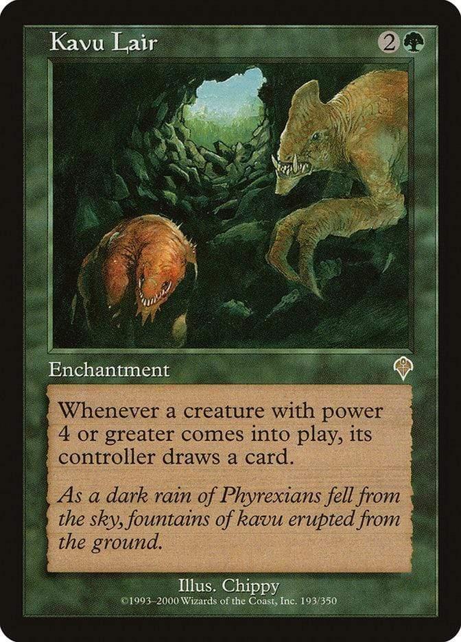 Magic: The Gathering MTG Single Kavu Lair [Invasion]