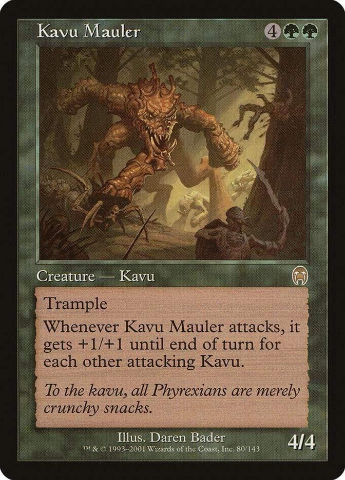 Magic: The Gathering MTG Single Kavu Mauler [Apocalypse]