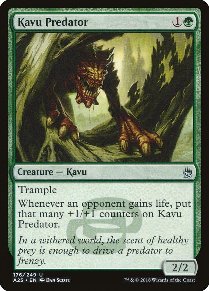 Magic: The Gathering MTG Single Kavu Predator [Masters 25]