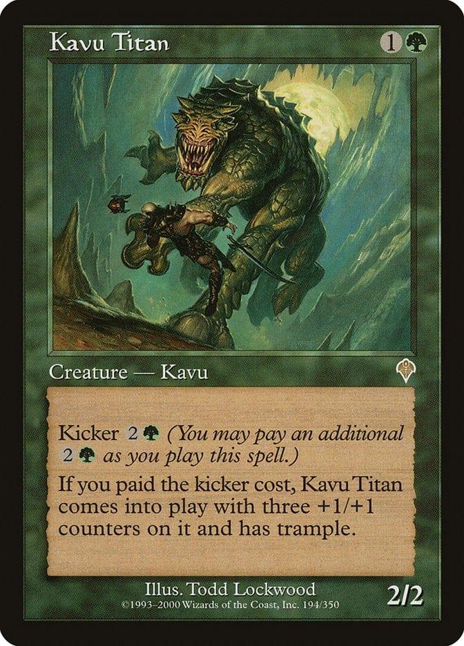 Magic: The Gathering MTG Single Kavu Titan [Invasion]