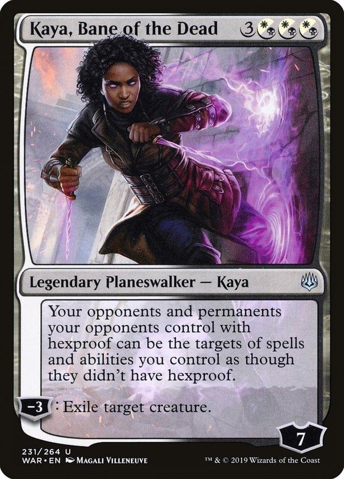 Magic: The Gathering MTG Single Kaya, Bane of the Dead [War of the Spark]