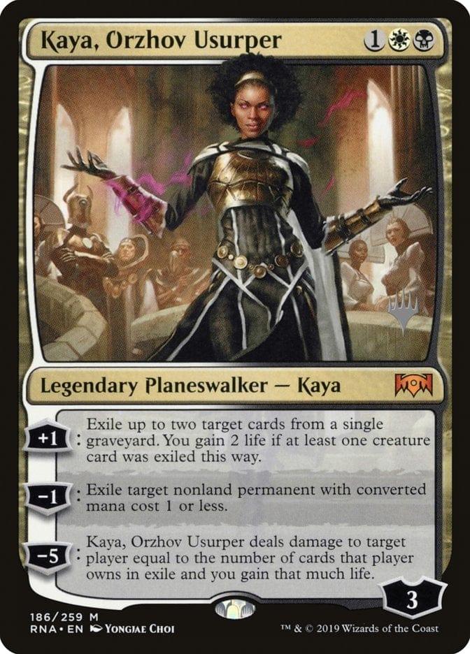 Magic: The Gathering MTG Single Kaya, Orzhov Usurper (Promo Pack) [Ravnica Allegiance Promos]