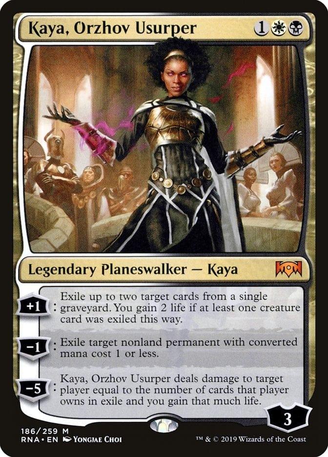 Magic: The Gathering MTG Single Kaya, Orzhov Usurper [Ravnica Allegiance]