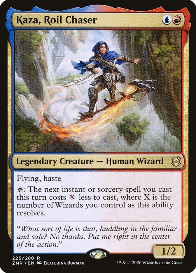 Magic: The Gathering MTG Single Kaza, Roil Chaser [Zendikar Rising]